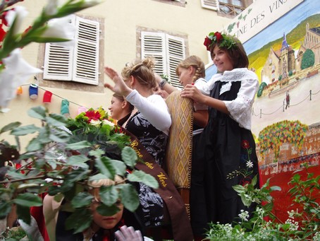 Fete du vin  Eguisheim - Photo Gite en Alsace - Aout 2010